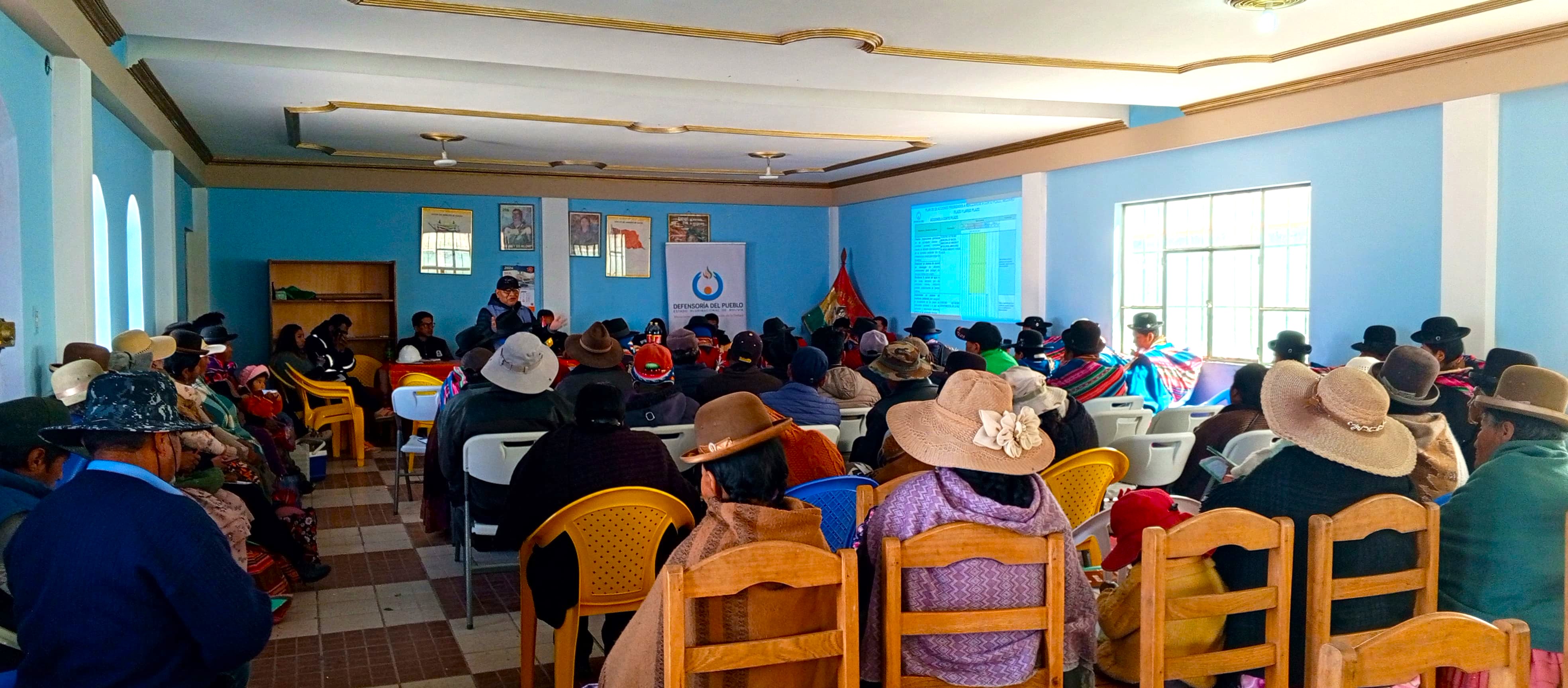 DEFENSORÍA DEL PUEBLO CONCLUYE EN LA COMUNIDAD CONTORNO BAJO LA PRESENTACIÓN DEL PLAN DE ACCIÓN PARA EL MONITOREO AMBIENTAL DE LOS RECURSOS HÍDRICOS DE VIACHA