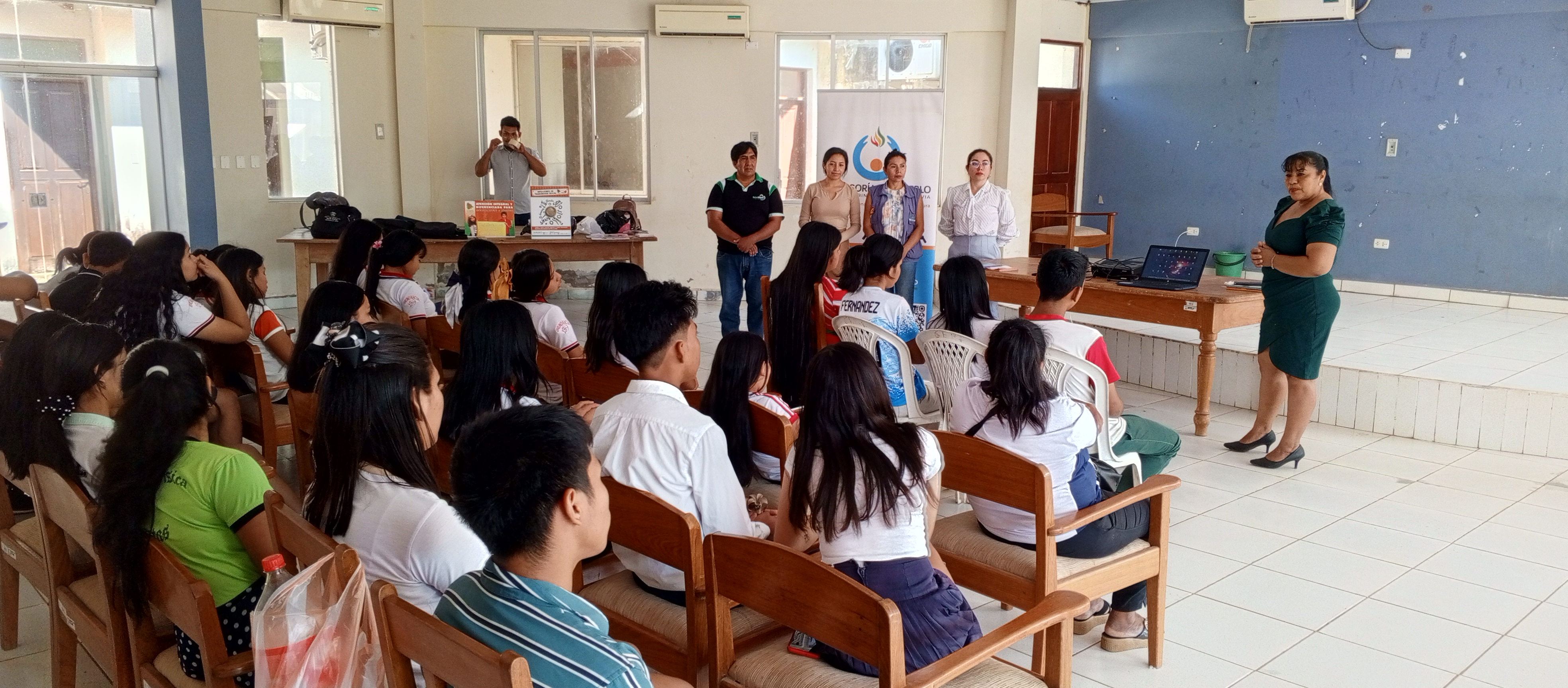 DEFENSORÍA DEL PUEBLO CONCLUYE CICLO DE FORMACIÓN PREVENTIVA CONTRA LA VIOLENCIA SEXUAL Y EL EMBARAZO ADOLESCENTE EN PORVENIR