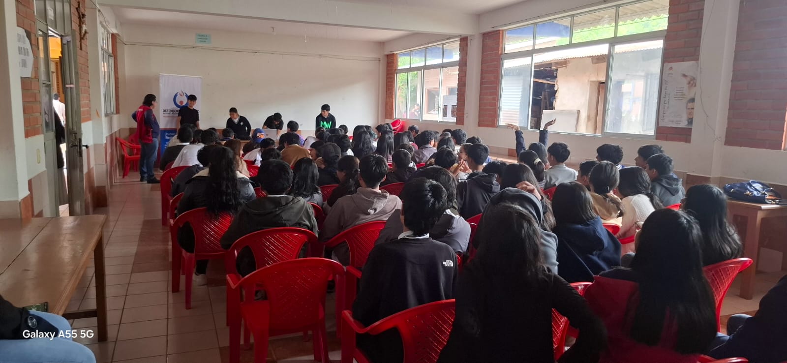 Defensoría del Pueblo en Monteagudo sociabiliza a 129 estudiantes  en prevención de la violencia en el ámbito educativo