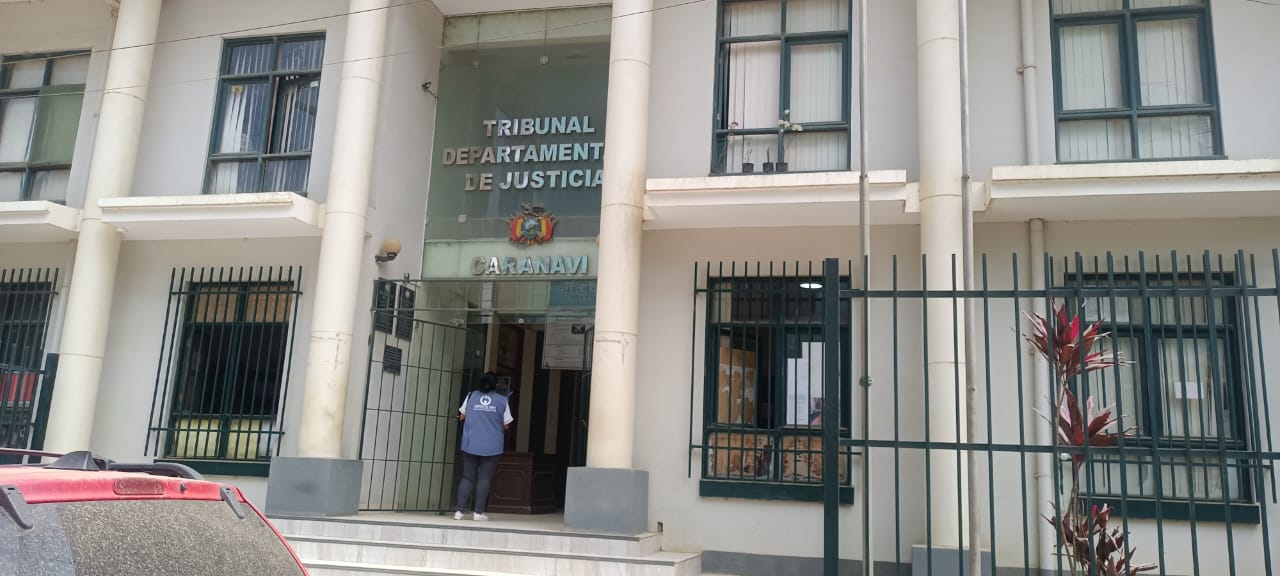 DEFENSORÍA DEL PUEBLO REALIZA EL SEGUIMIENTO A LA INVESTIGACIÓN DE UN HECHO DE VIOLENCIA FAMILIAR EN EL MUNICIPIO DE CARANAVI