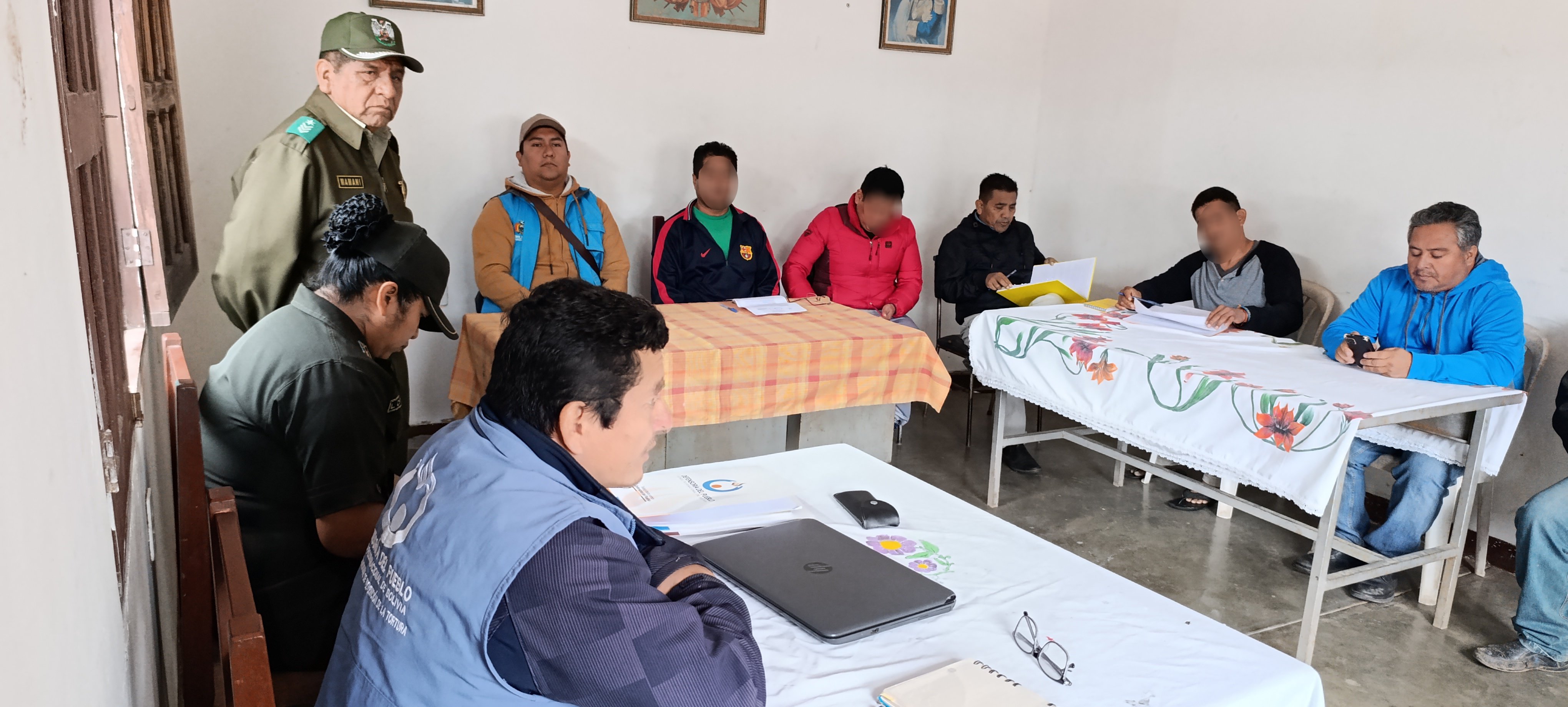 DEFENSORÍA DEL PUEBLO CONCRETA ACUERDOS PARA LA MEJORA DE CONDICIONES EN LA CARCELETA PÚBLICA DE VILLAMONTES