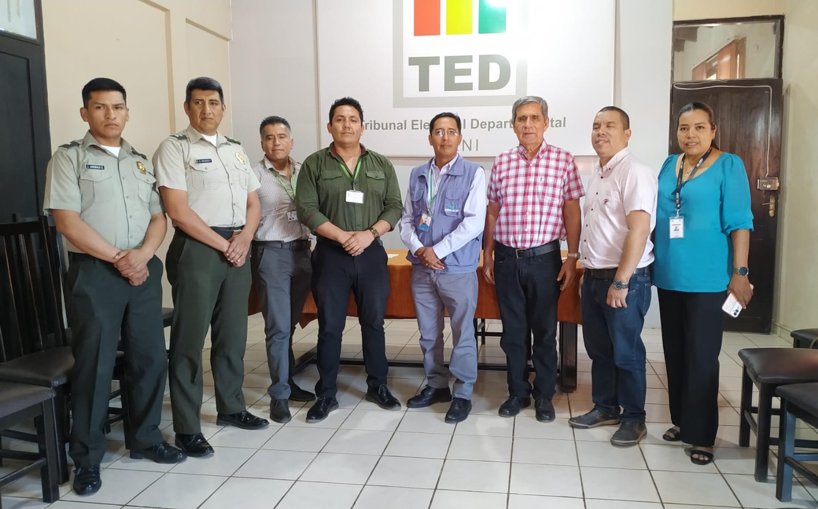 DEFENSORIA DEL PUEBLO PROMUEVE TRABAJO CONJUNTO PARA FORTALECER EL PROCESO ELECTORAL EN BENI