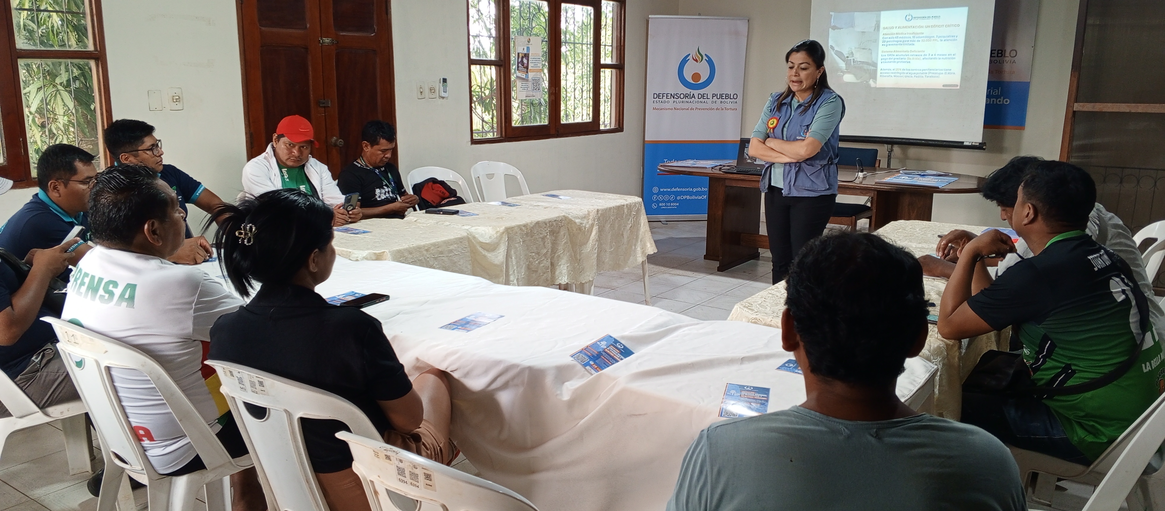 EN PANDO, DEFENSORÍA DEL PUEBLO SOCIALIZA DIAGNÓSTICO NACIONAL SOBRE POBLACIÓN JUVENIL PRIVADA DE LIBERTAD E IMPULSA A PERIODISTAS A PARTICIPAR DEL CONCURSO NACIONAL DE PERIODISMO