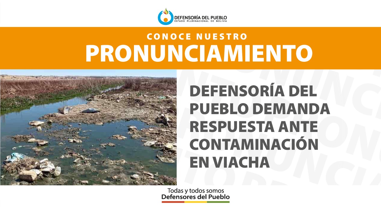 DEFENSORÍA DEL PUEBLO DEMANDA RESPUESTA ANTE CONTAMINACIÓN EN VIACHA