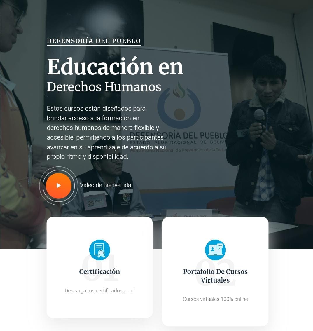 DEFENSORÍA DEL PUEBLO: 19 MIL PERSONAS SE INSCRIBIERON EN CURSOS DE FORMACIÓN EN DD.HH. EN EL PRIMER SEMESTRE DEL 2025