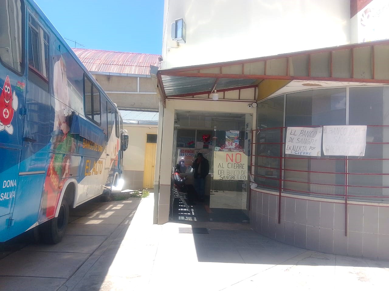 EL ALTO: DEFENSORÍA DEL PUEBLO VERIFICA SITUACIÓN DEL BANCO DE SANGRE ANTE DENUNCIA DE CIERRE Y CONSTATA PRESTACIÓN DE SERVICIOS AÚN CON LIMITACIONES