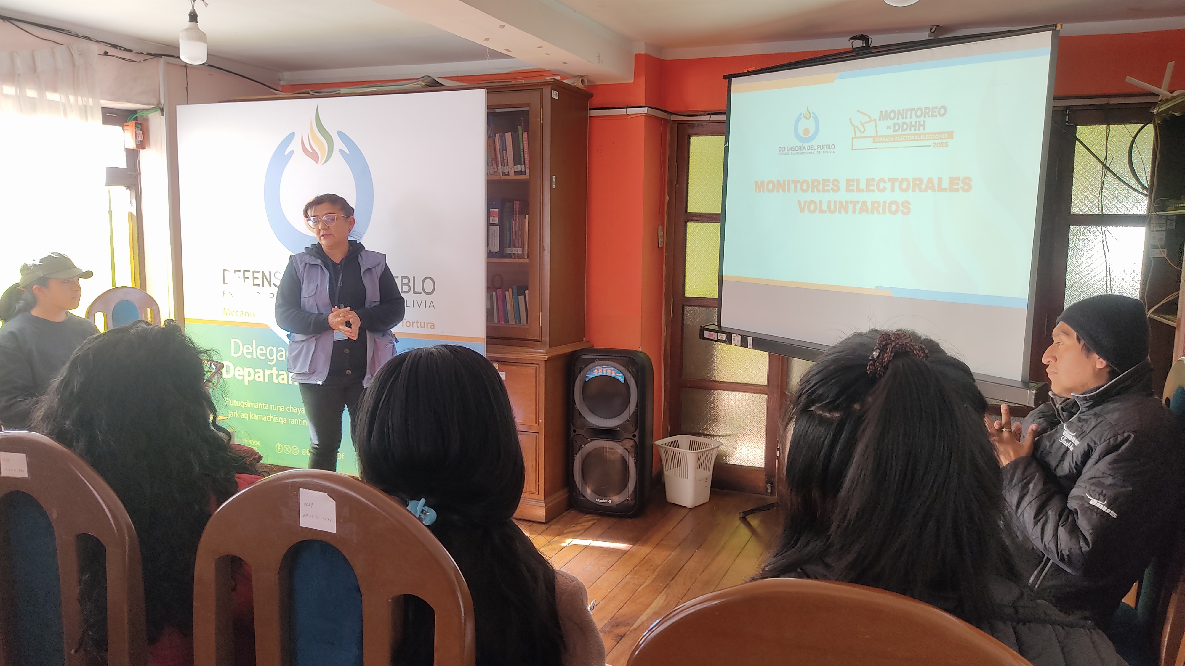 DEFENSORÍA DEL PUEBLO CONCLUYE CAPACITACIÓN A VOLUNTARIOS PARA MONITOREO DE DERECHOS HUMANOS DURANTE LAS ELECCIONES GENERALES