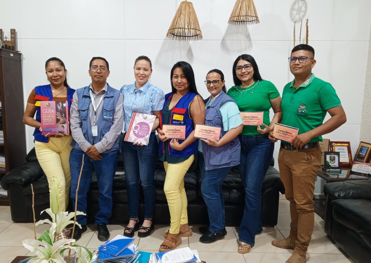 DEFENSORIA DEL PUEBLO REFUERZA COORDINACION INTERINSTITUCIONAL EN SANTA ANA DEL YACUMA PARA GARANTIZAR LA DEFENSA DE LOS DERECHOS HUMANOS