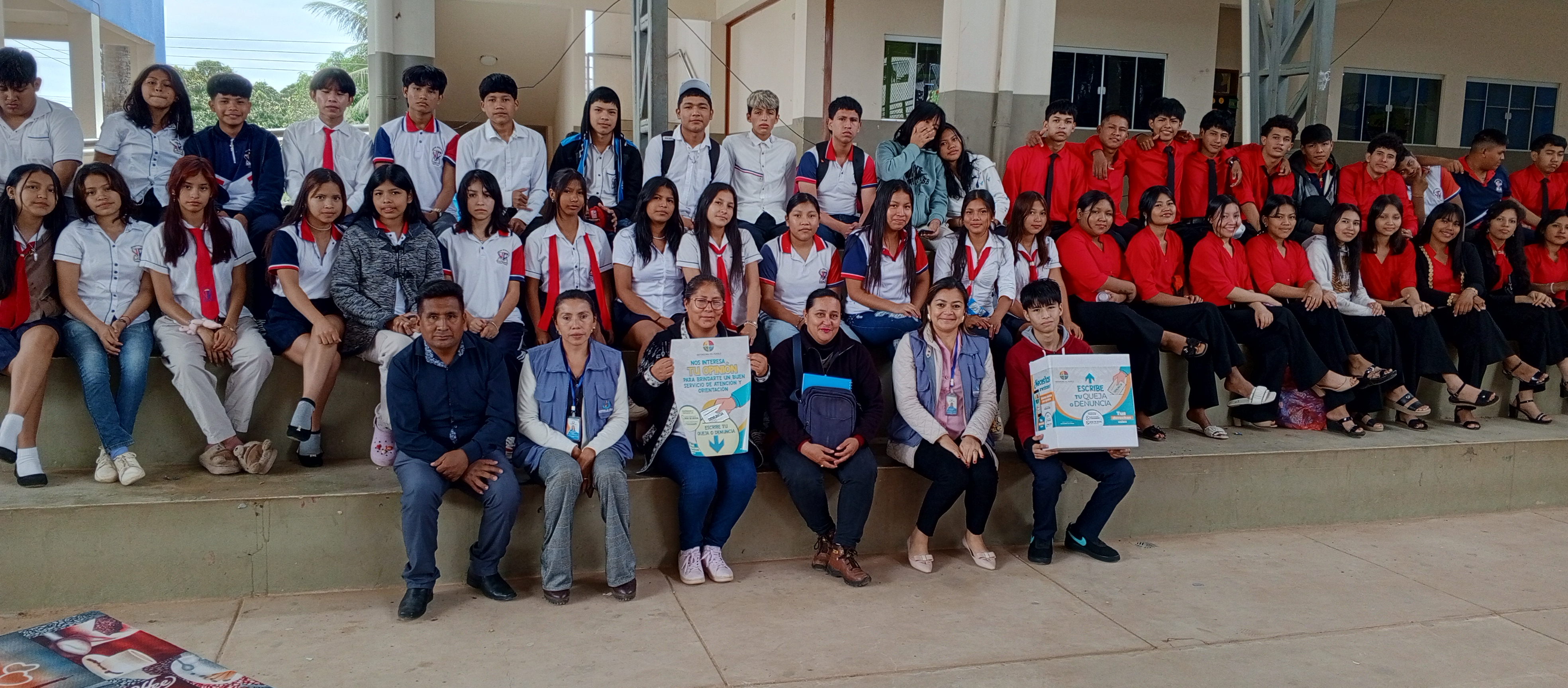 DEFENSORÍA DEL PUEBLO IMPULSA MECANISMO DE DENUNCIA MEDIANTE LA ENTREGA DE BUZONES EN UNIDADES EDUCATIVAS DEL DISTRITO COBIJA