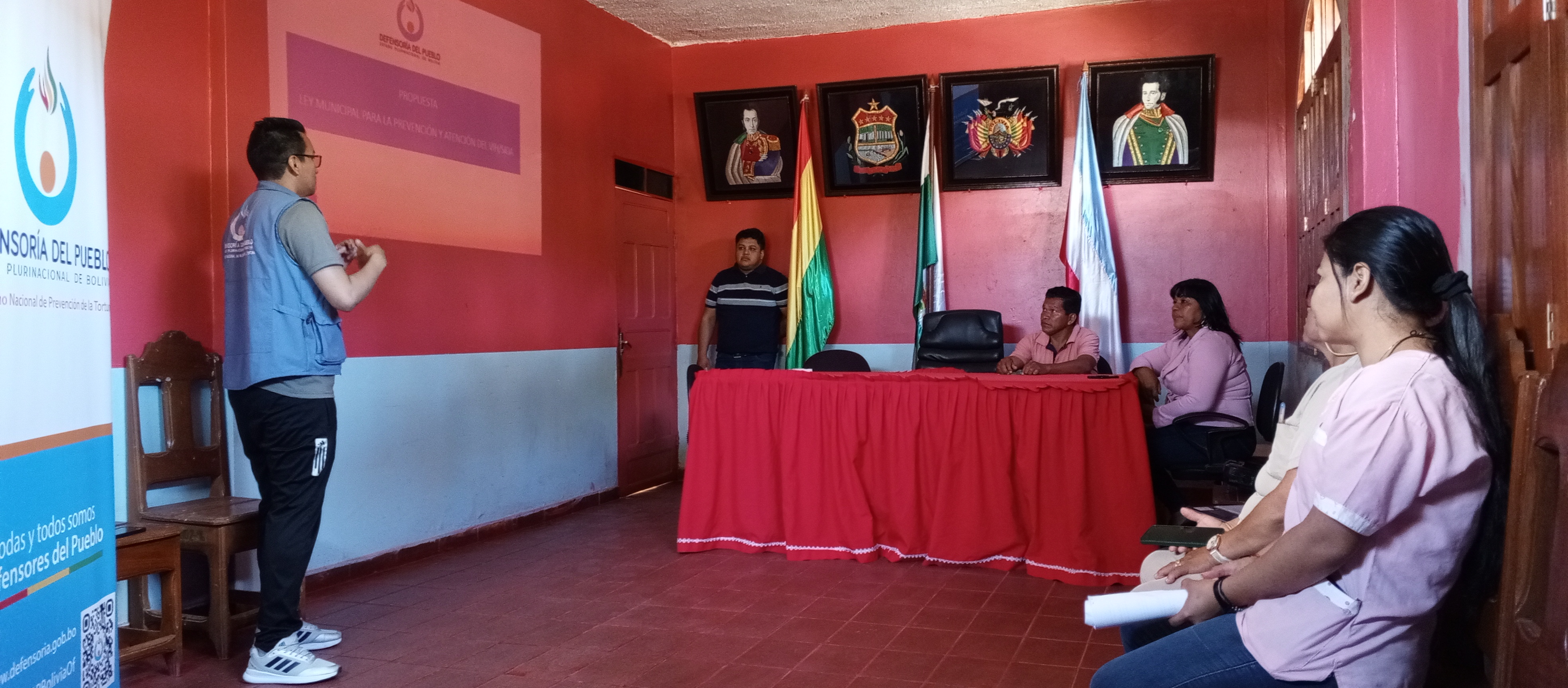 EN PANDO, DEFENSORÍA DEL PUEBLO SOCIALIZA PROYECTO DE LEY MUNICIPAL PARA LA PREVENCIÓN Y ATENCIÓN DEL VIH/SIDA EN EL MUNICIPIO DE PORVENIR