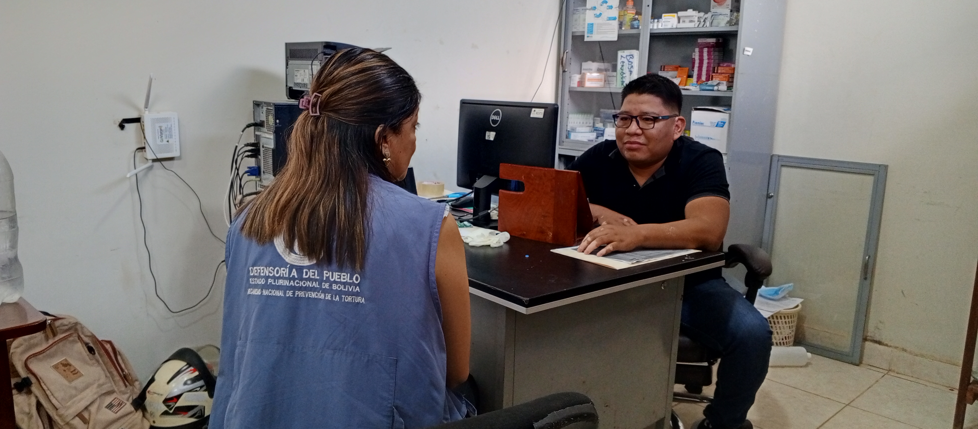 EN PANDO DEFENSORÍA DEL PUEBLO REALIZA VERIFIVATIVO TRAS EL FALLECIMIENTO DE UN PRIVADO DE LIBERTAD Y EXIGE ATENCIÓN MÉDICA CONTINUA EN EL PENAL DE VILLA BUSCH